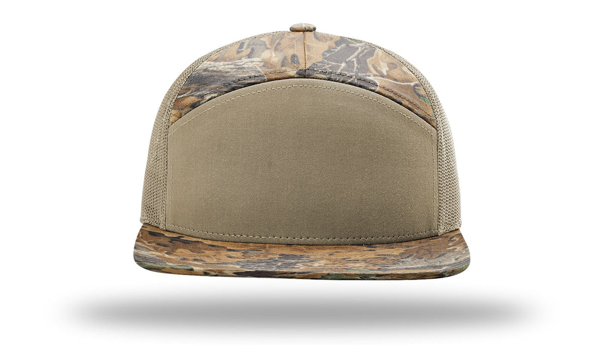 Richardson 168P Printed 7 Panel Trucker Cap