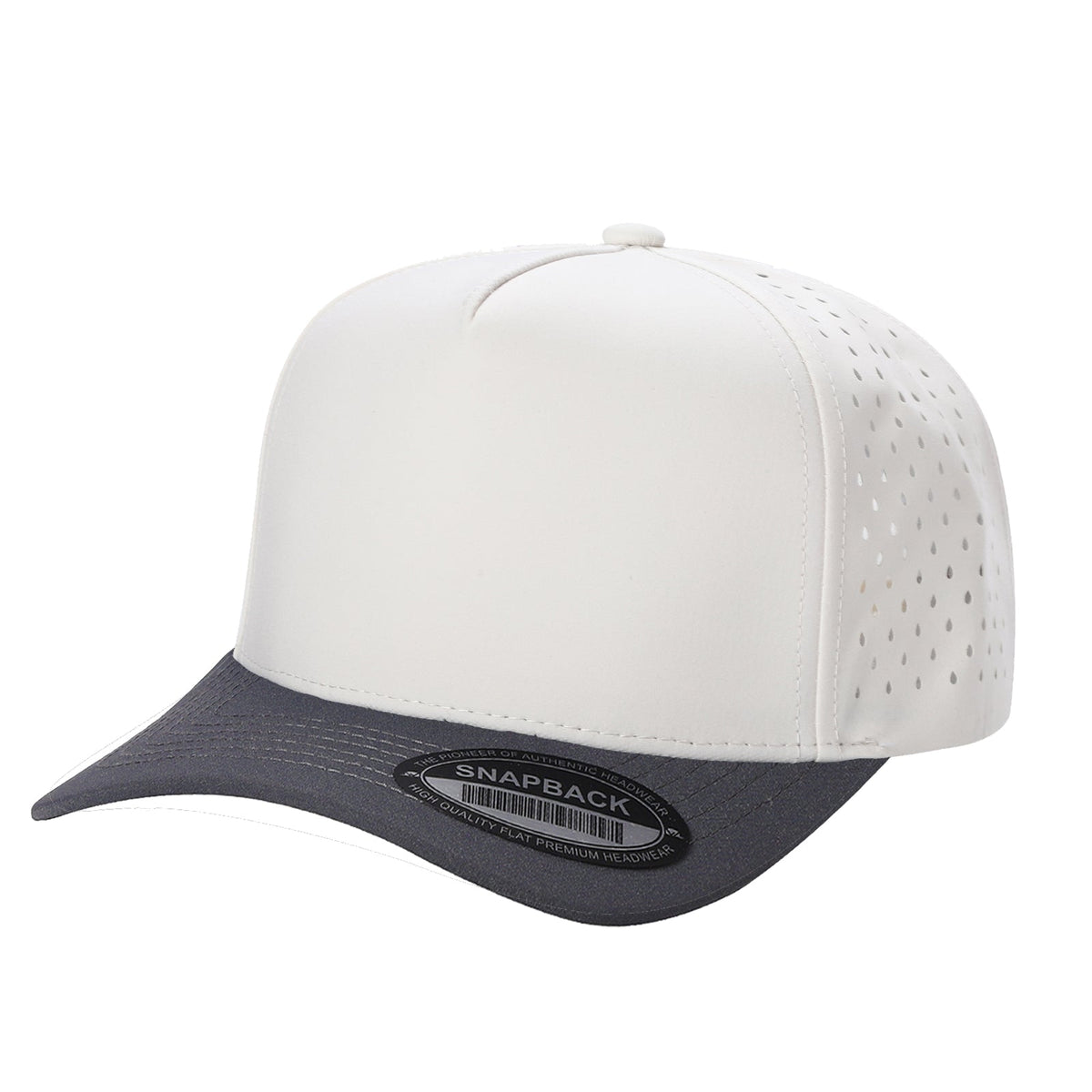 Unbranded 5 Panel Perforated Laser Mesh Hat Waterproof Cap