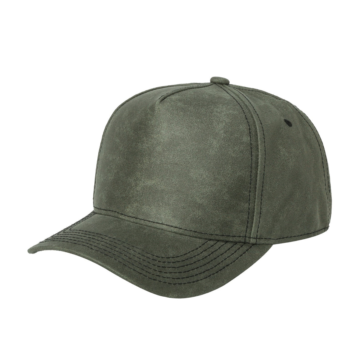 Unbranded 5 Panel Leather Cap
