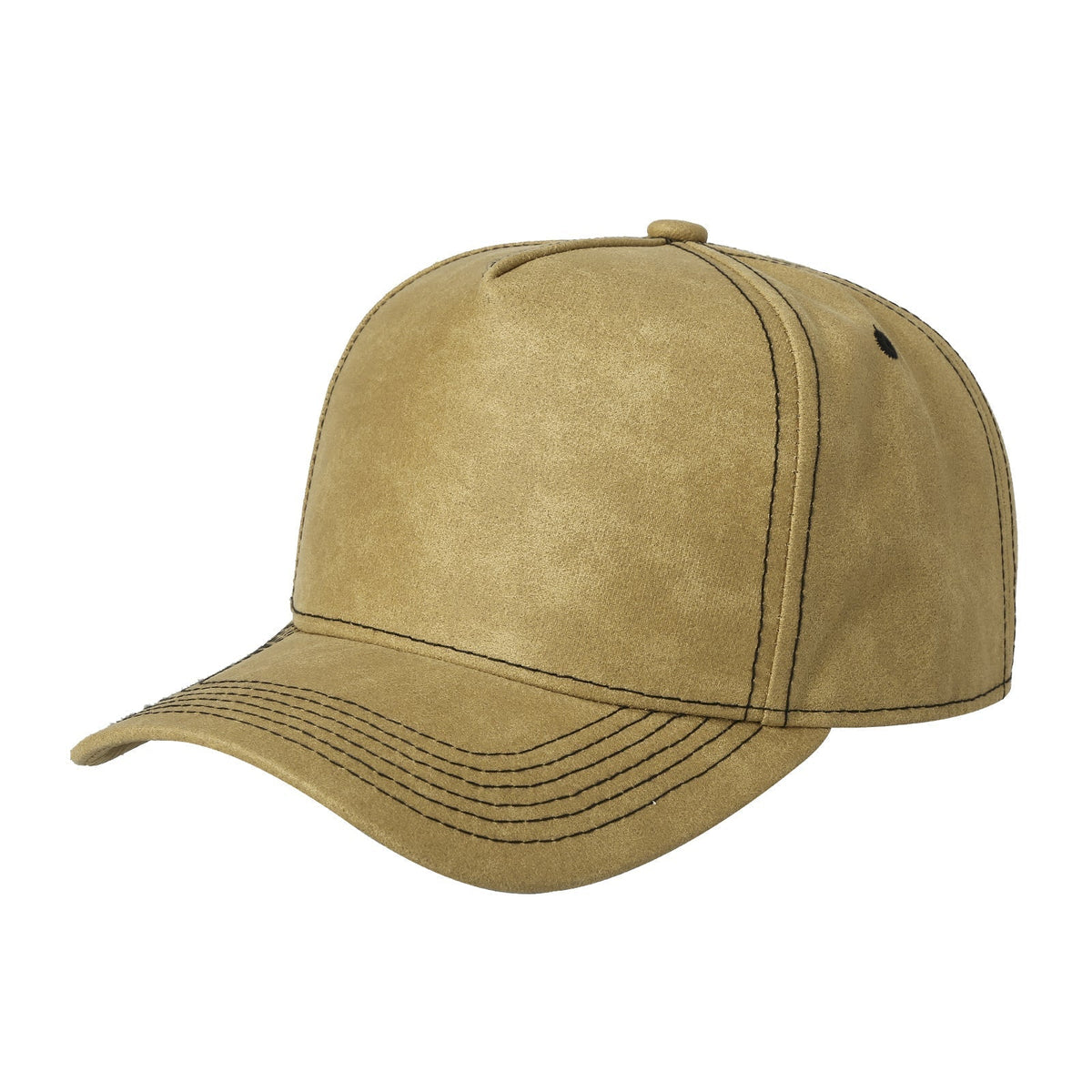 Unbranded 5 Panel Leather Cap