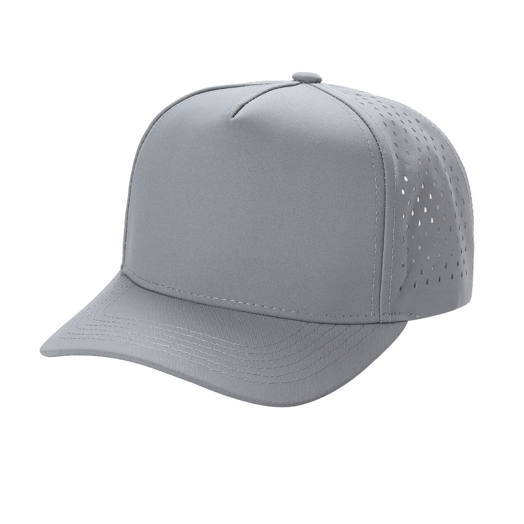 Unbranded 5 Panel Perforated Laser Mesh Hat Waterproof Cap