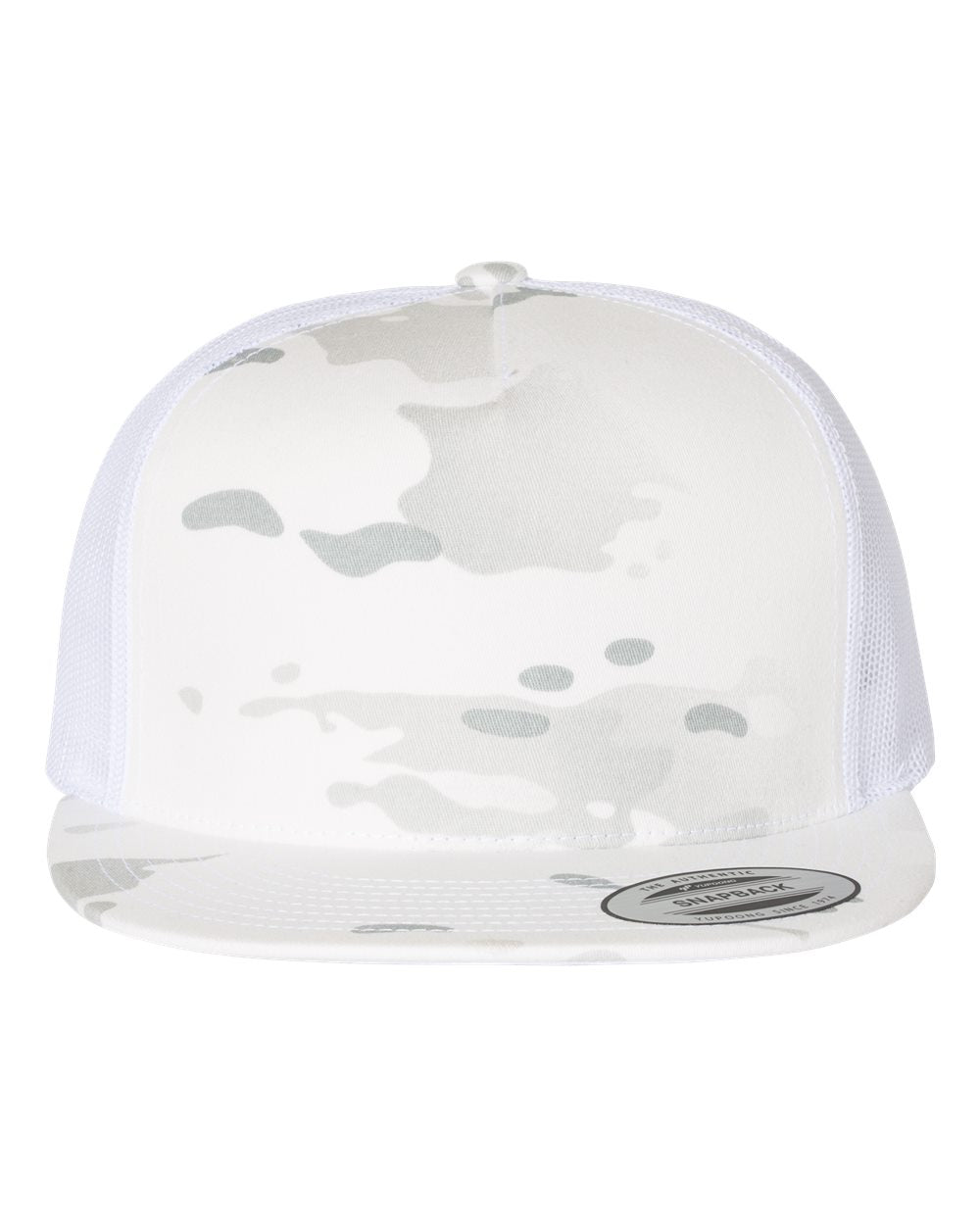 YP Classics, Yupoong 6006 Flat Bill Trucker Cap - Blank