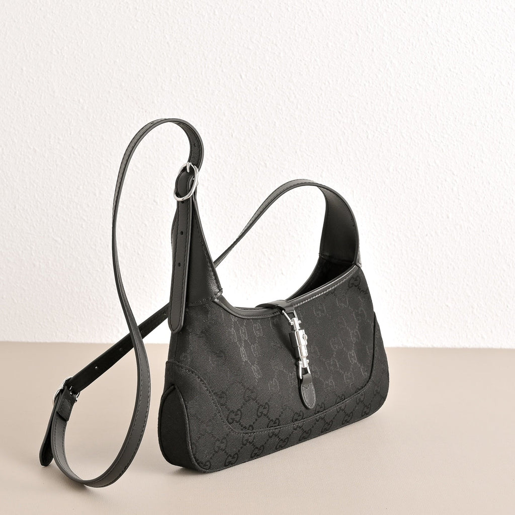 GUCCI Jackie 1961 GG Monogram Shoulder Bag