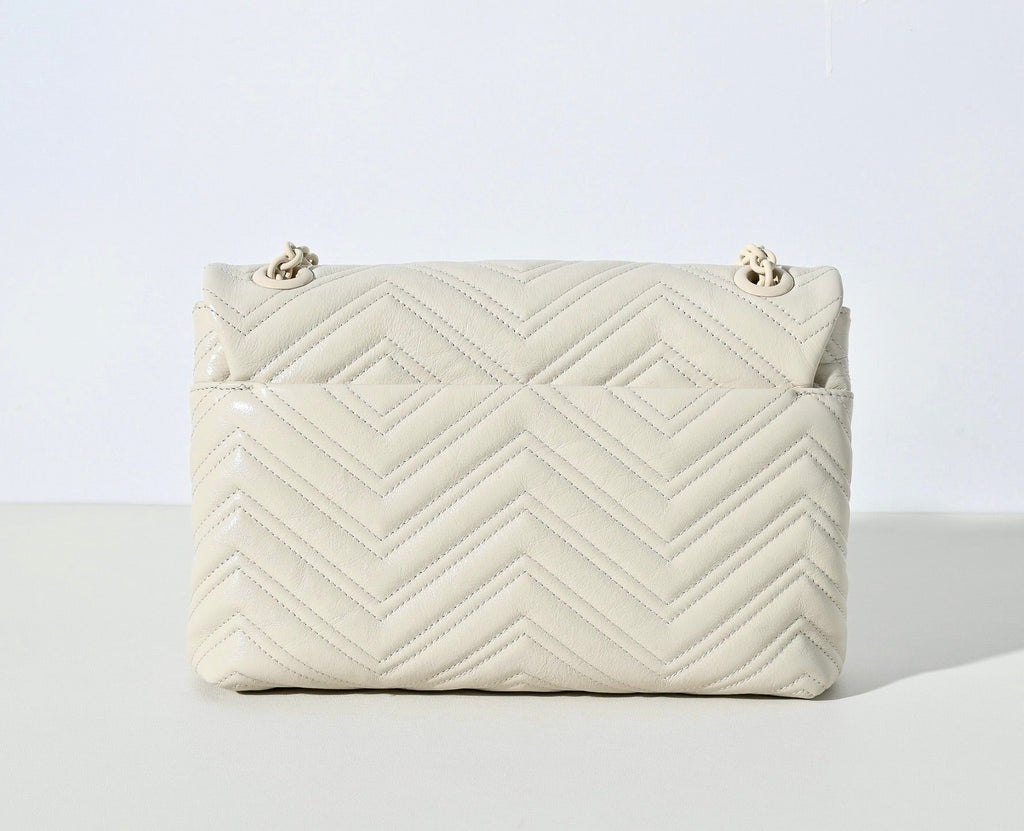 Gucci GG Marmont Pleated Calfskin Shoulder Bag
