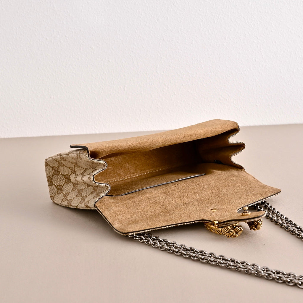 Gucci Dionysus Canvas Shoulder Bag