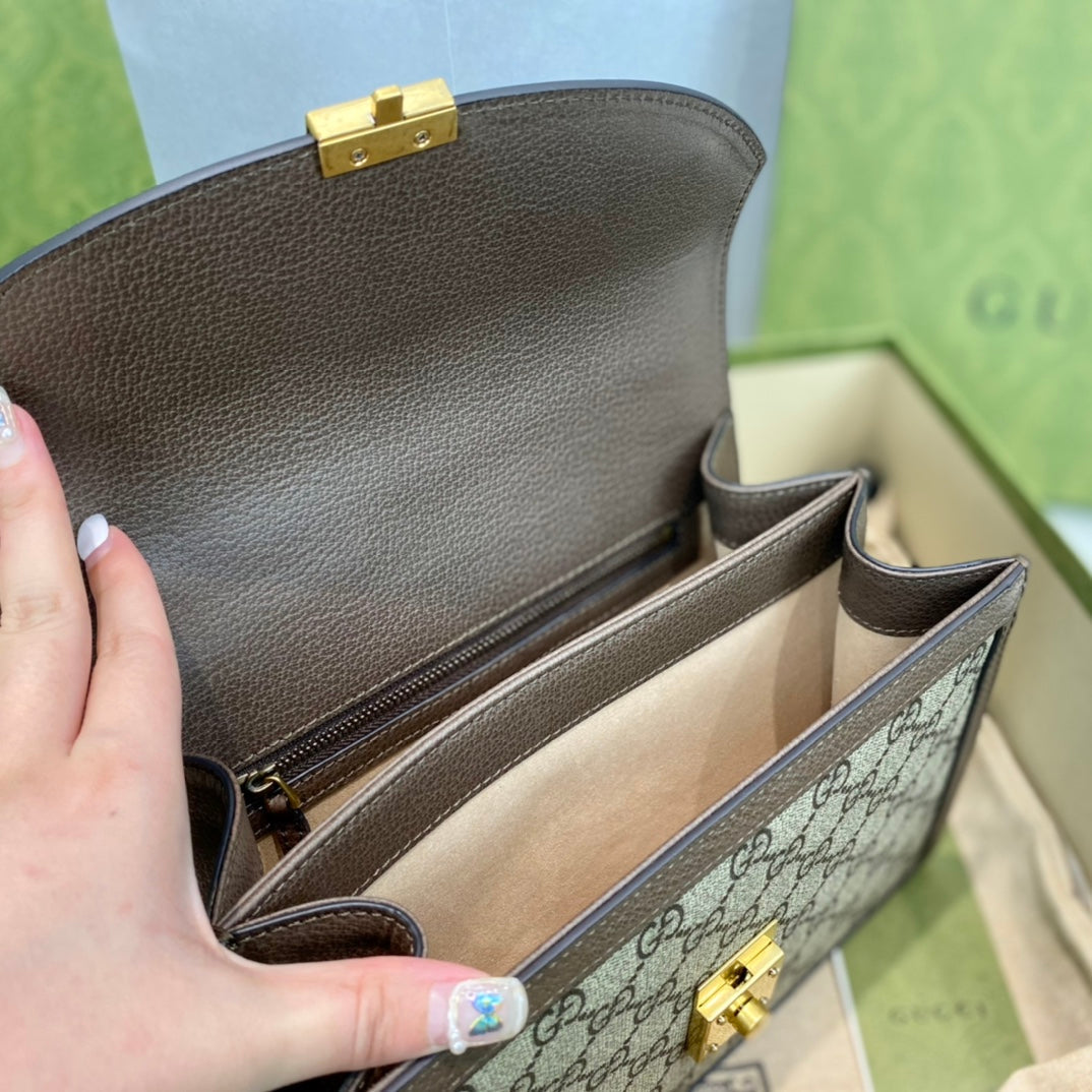 Gucci Ophidia GG Top Handle Bag
