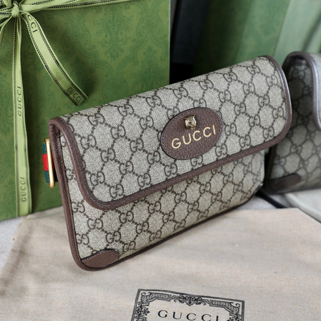 Gucci Neo Vintage Tiger Head Belt Bag