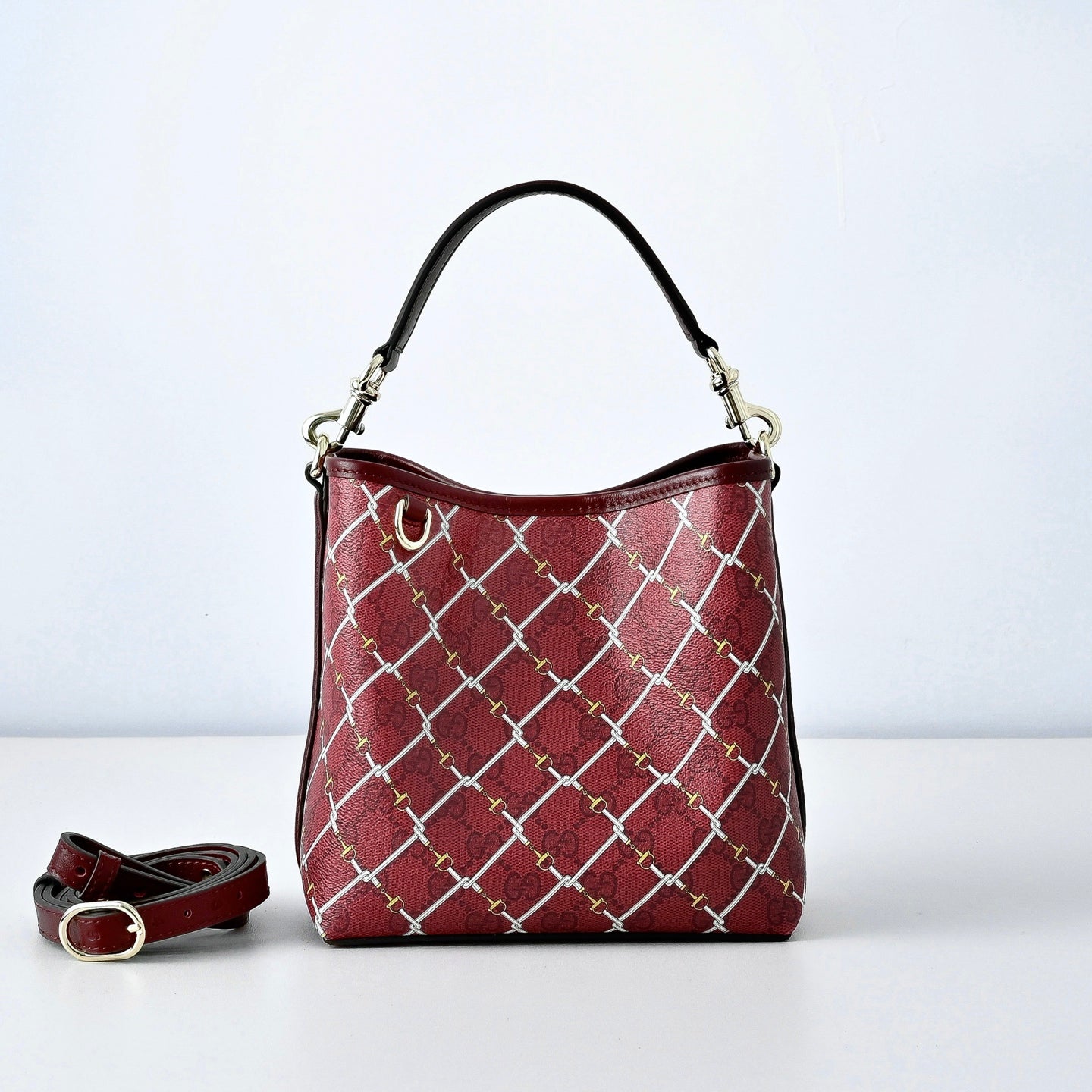 Gucci GG Emblem Bucket Bag – 815118