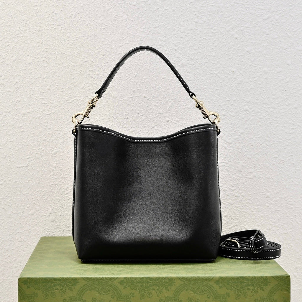Gucci GG Emblem Bucket Bag – 815118