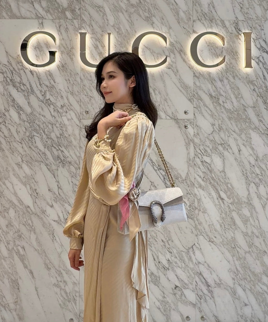 Gucci Dionysus Canvas Shoulder Bag – 874735